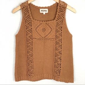 Anthropologie PEPIN Knit Tank